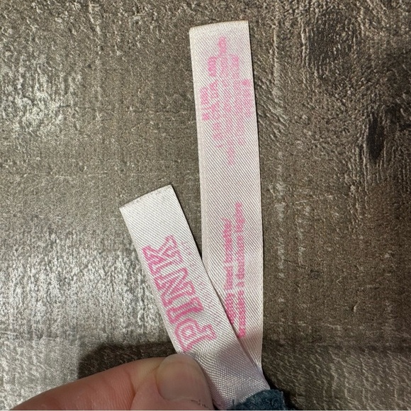 PINK Victoria's Secret Blue/Teal Bralette Medium - Picture 8 of 9